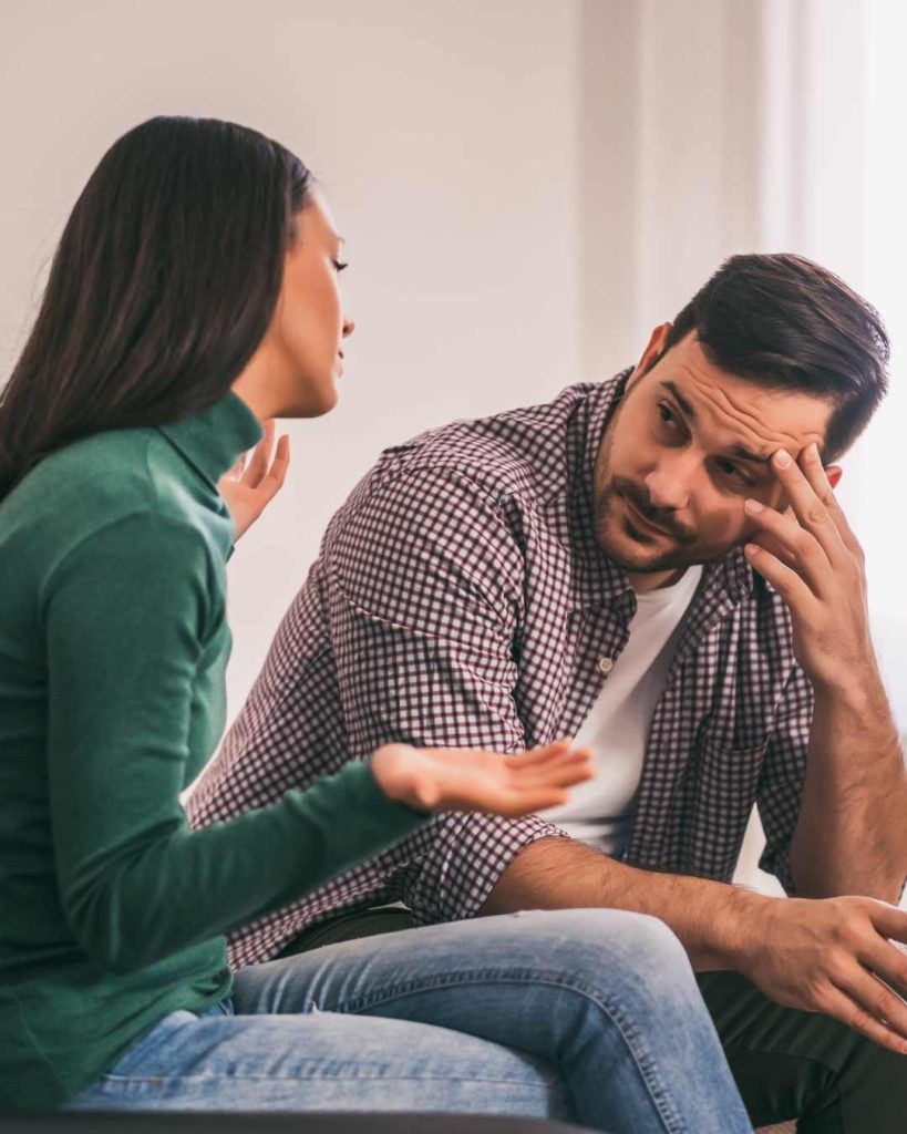 Man and Woman Talking | Beaverton, OR Therapy for Compassion Fatigue and Burnout Man and Woman Talking Beaverton OR Therapy for Compassion Fatigue and Burnout is here with expert Christian Therapists dealing with empathy here.